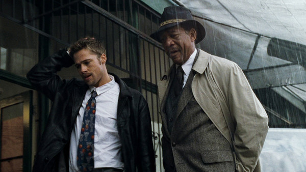 Se7en Brad Pitt Morgan Freeman