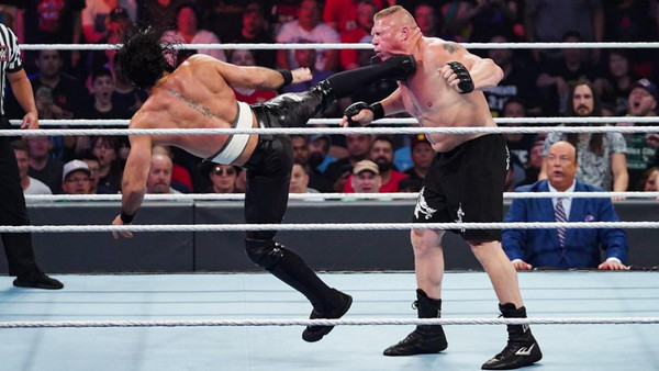 WWE SummerSlam 2019 Seth Rollins Brock Lesnar