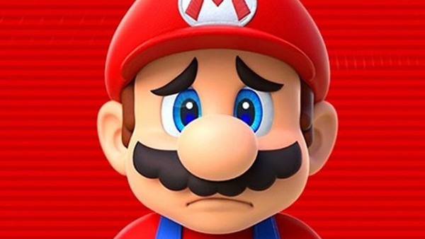 Mario sad