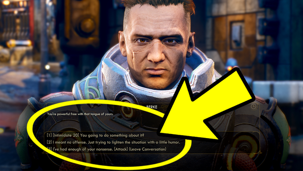 outer worlds dialogue
