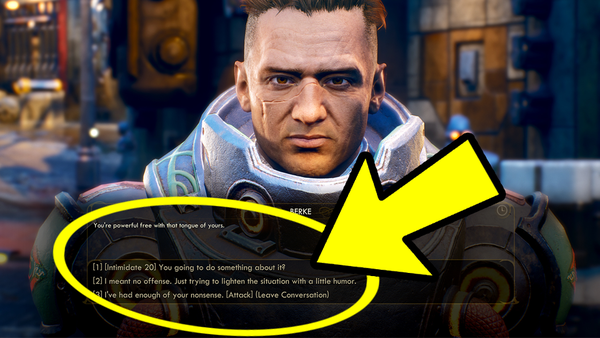 The Outer Worlds Gameplay Shows Off Dialogue Choices and Combat