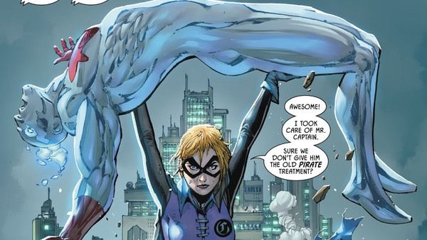 Gotham Girl Captain Atom 