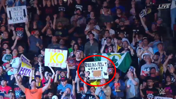 Seth Rollins Sign