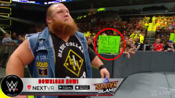 AEW NXT Fan Sign