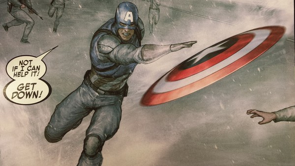 Captain America Shield Throw