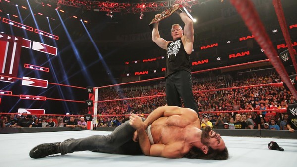 Brock Lesnar Seth Rollins