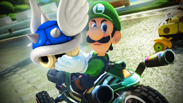 Blue Shell Mario Kart