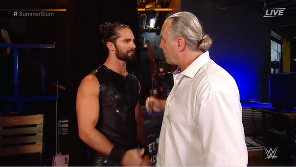 Bret Hart Seth Rollins