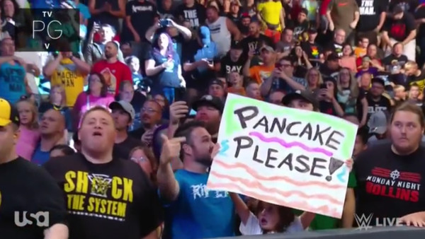 WWE Sign Pancake Please