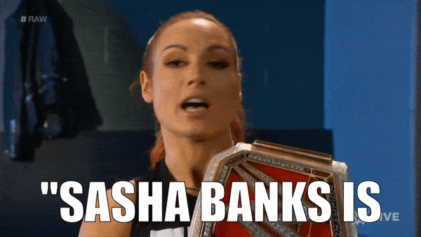 Becky Lynch Sasha Banks