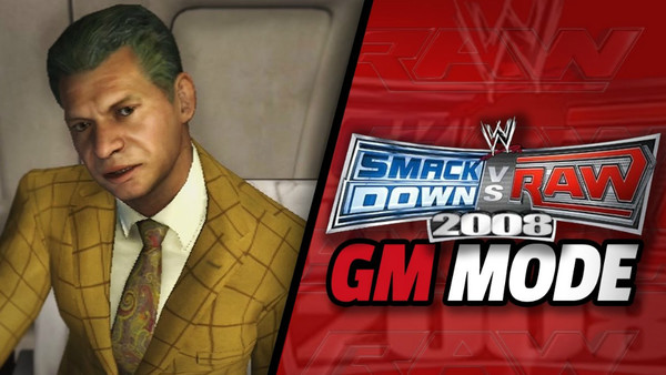 WWE SmackDown vs Raw 2008 GM Mode