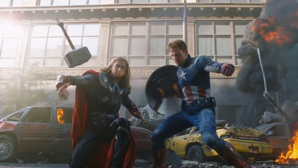 The Avengers Thor Captain America
