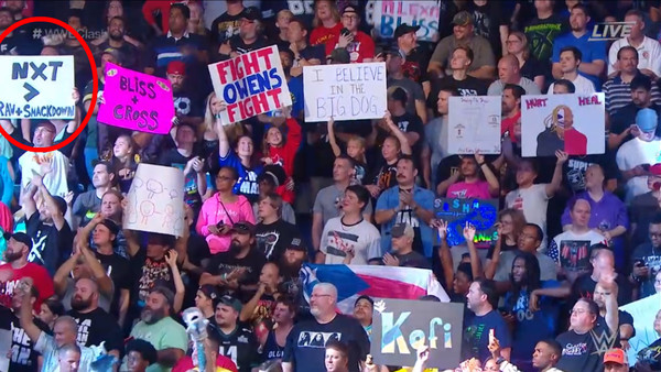 WWE NXT Fan Sign