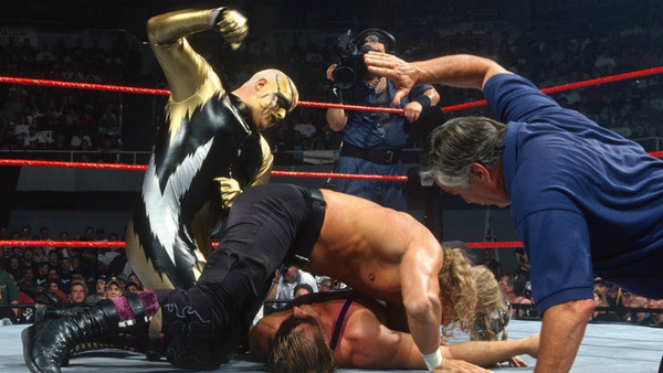 Goldust Triple H Owen Hart First Triple Threat