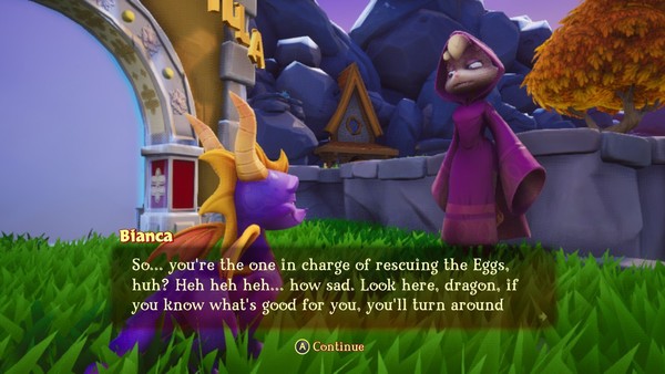 Spyro Reignited Switch Year of the Dragon 3 shading Bianca