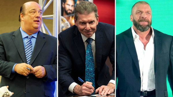 Paul Heyman Vince McMahon Triple H