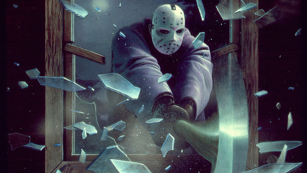 Friday the 13th Part 3 jason poster 3d