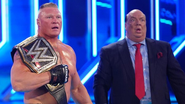 Brock Lesnar Paul Heyman SmackDown