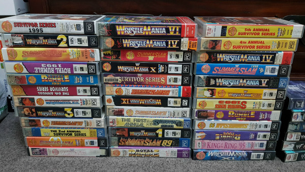 WWE VHS