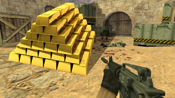 Counter Strike Gold Bars