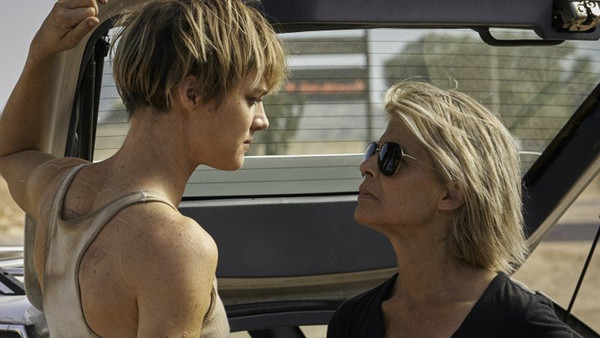 Terminator Dark Fate Linda Hamilton Mackenzie Davis