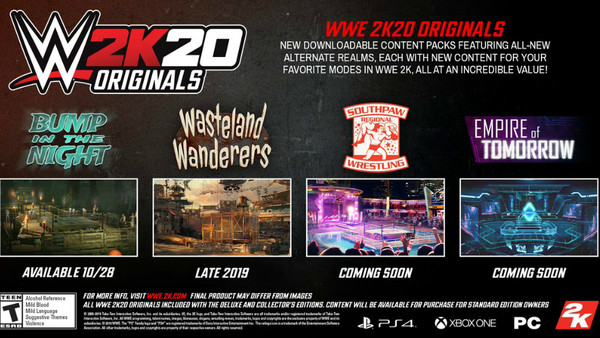 WWE 2K20 2K Originals