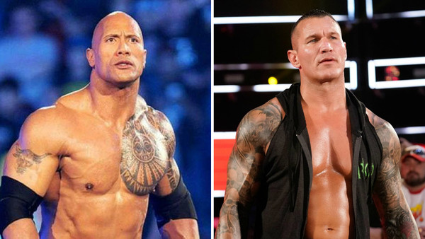 The Rock Randy Orton