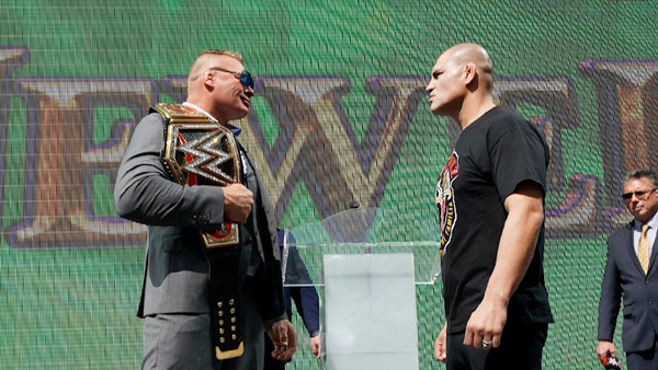 Brock Lesnar, Cain Velasquez, WWE Crown Jewel