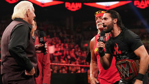 Hulk Hogan Seth Rollins Ric Flair The Miz