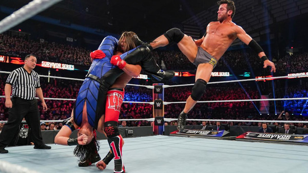 WWE Survivor Series 2019 AJ Styles Roderick Strong Shinsuke Nakamura