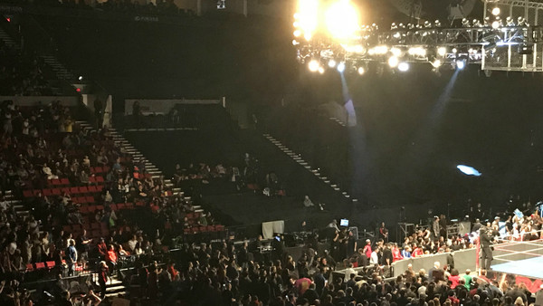 WWE Empty Seats