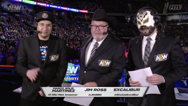 Marco Martinez Jim Ross Excalibur