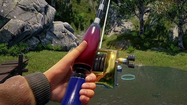 Shenmue III fishing