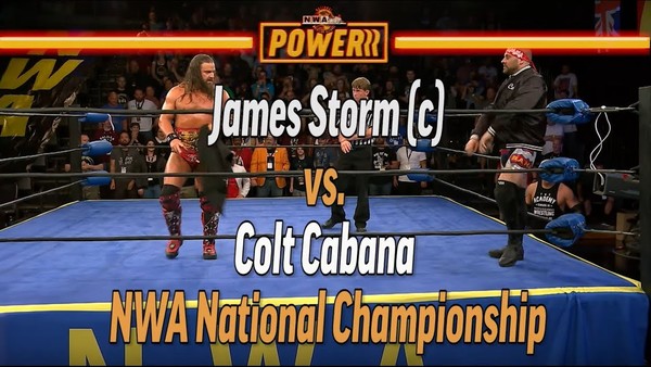 NWA Powerrr James Storm vs. Colt Cabana