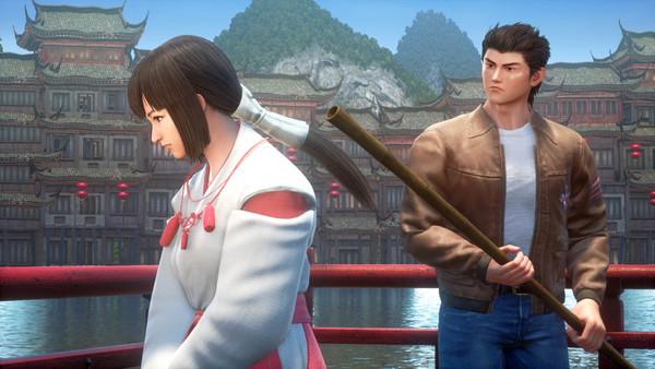 Shenmue III shrine maiden