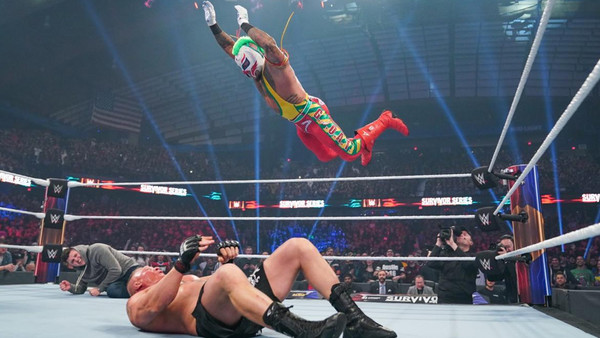 WWE Survivor Series Rey Mysterio Brock Lesnar