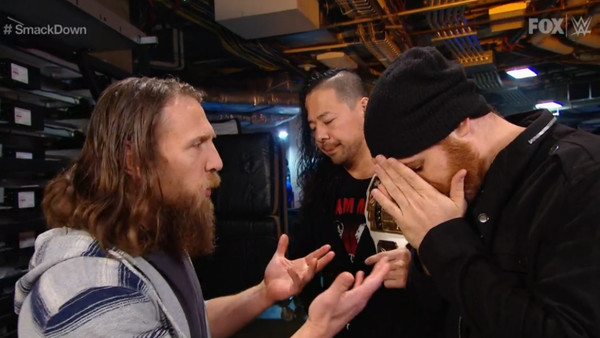 Daniel Bryan Shinsuke Nakamura Sami Zayn