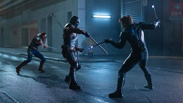 Titans Season 2 Nightwing Deathstroke Ravager