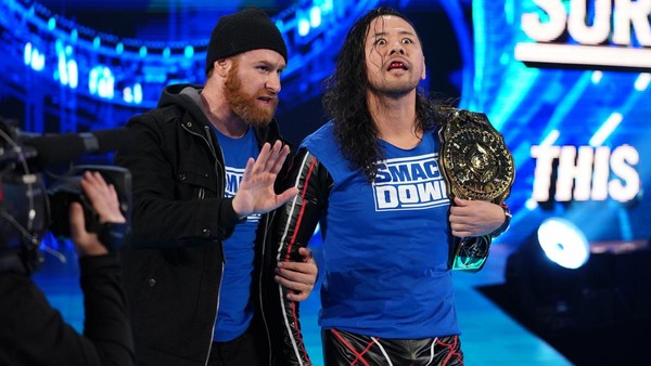 Sami Zayn Shinsuke Nakamura