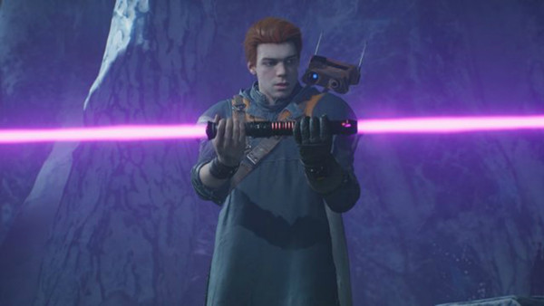 Star Wars Jedi Fallen Order Purple Lightsaber