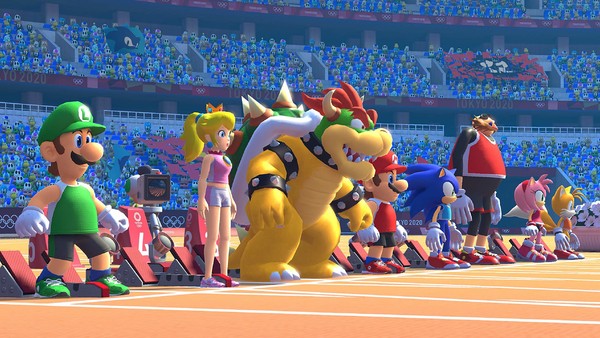 MARIO SONIC olympic games tokyo 2020