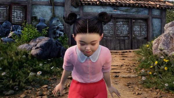 Shenmue III big headed child