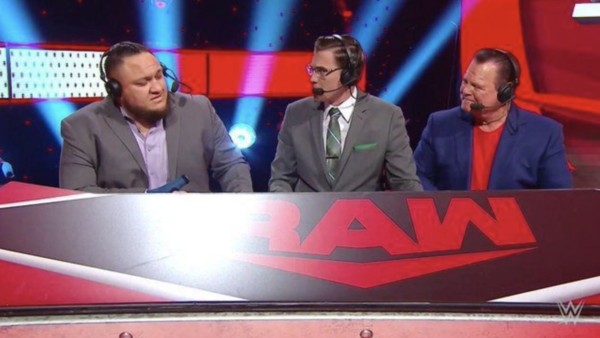 Samoa Joe Raw Commentary