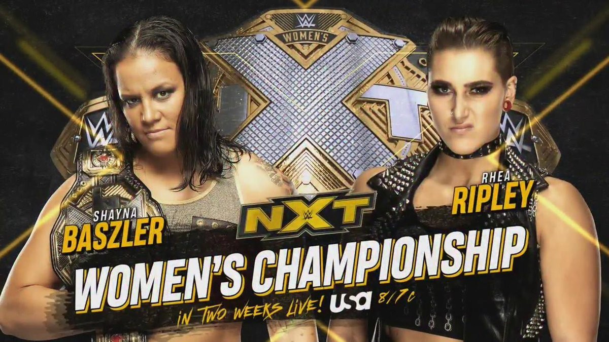 Shayna Baszler Vs. Rhea Ripley Set For NXT On 18 December