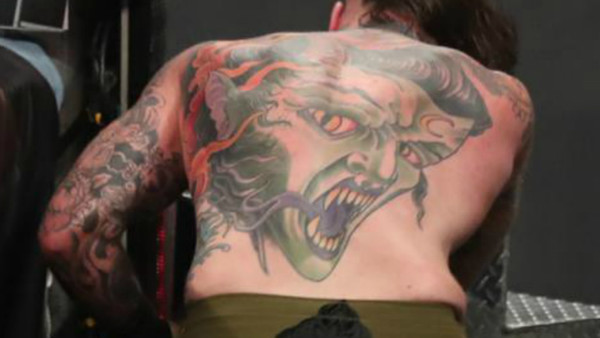 Aleister Black Tattoo