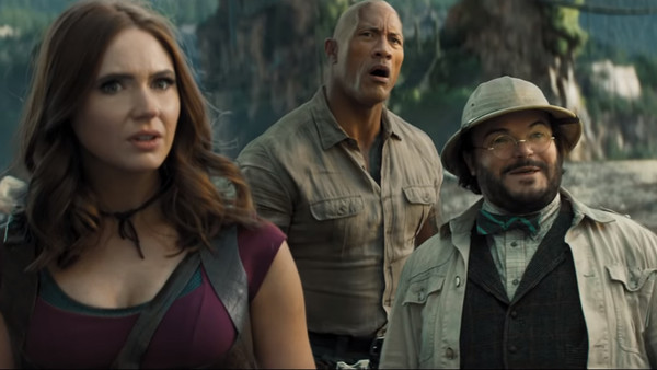 Jumanji The Next Level Jack Black Dwayne Johnson Karen Gillan