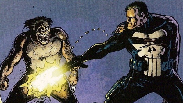 Punisher Shoots Wolverine