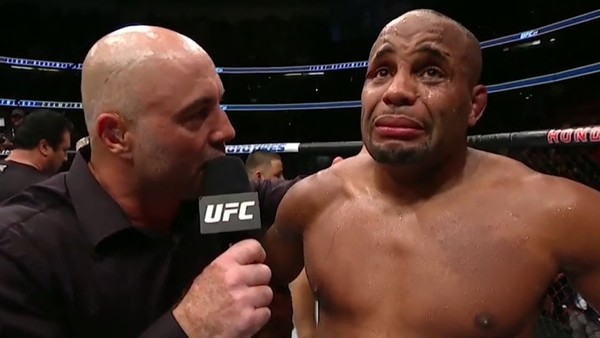 Daniel Cormier Crying UFC