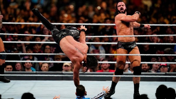 Drew McIntyre Seth Rollins