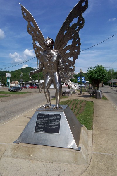 mothman statue